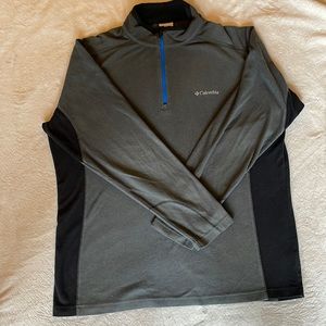 Columbia Mens 3/4 zip pullover